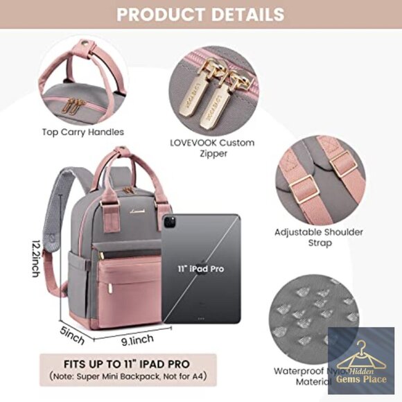 5 inch mini backpack Vendra Moka Hiking Waterproof Purse for Women and Men,Travel Backpack 5L : Electronics Step into a world of charm WondaPop Sega Sonic Shadow Team